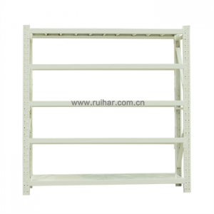 中型貨架 五層擱板，500kg/層  白色