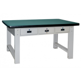 重型工作臺(tái)帶三橫抽(臺(tái)面厚50mm)，1800×750×800